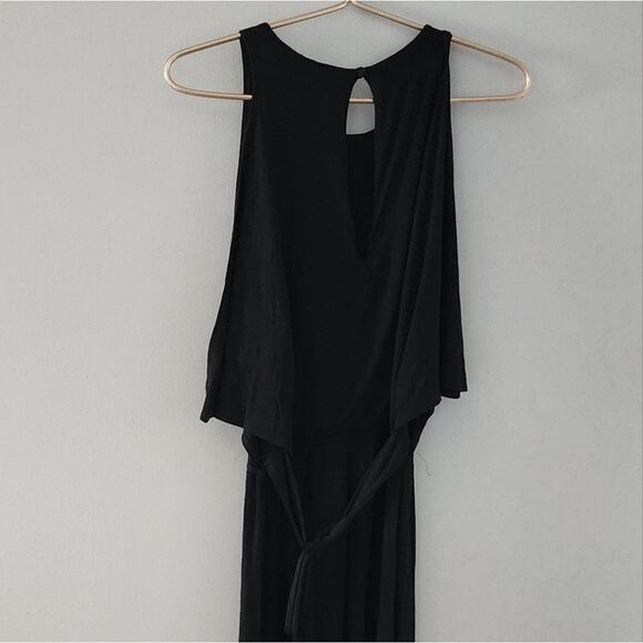 Splendid Black Cold Shoulder Wrap Dress women's Small Style # SD18210RT NWT - Picture 2 of 9